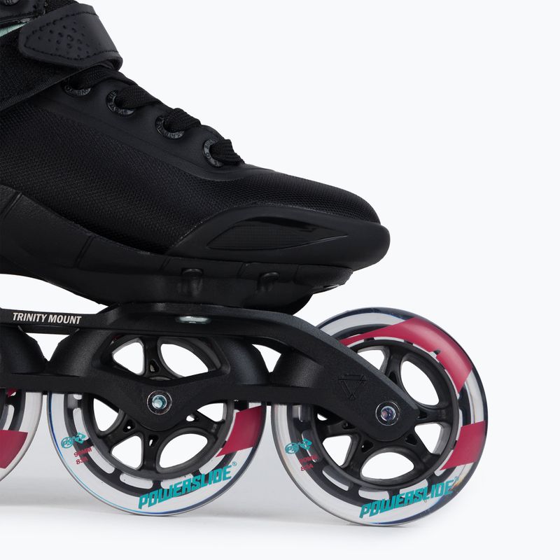 Pattini a rotelle Powerslide da donna Radon Teal 90 nero/bianco 6