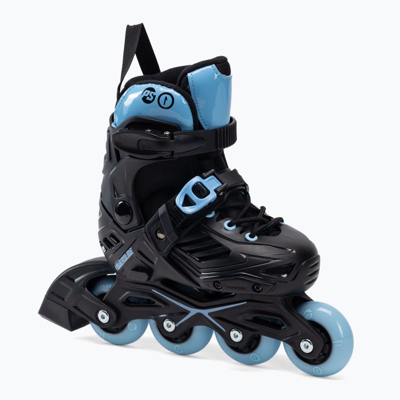 Pattini a rotelle per bambini Powerslide Khaan LTD nero/blu
