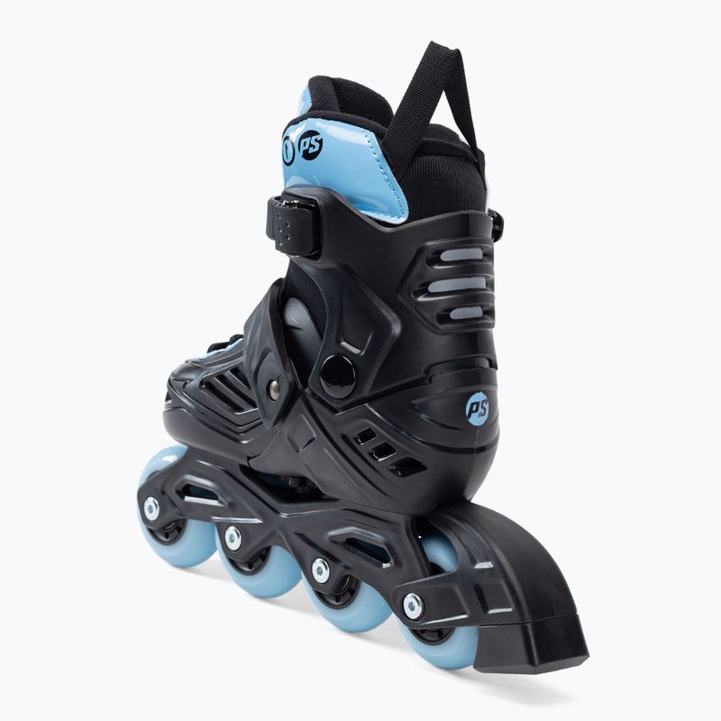 Pattini a rotelle per bambini Powerslide Khaan LTD nero/blu 3
