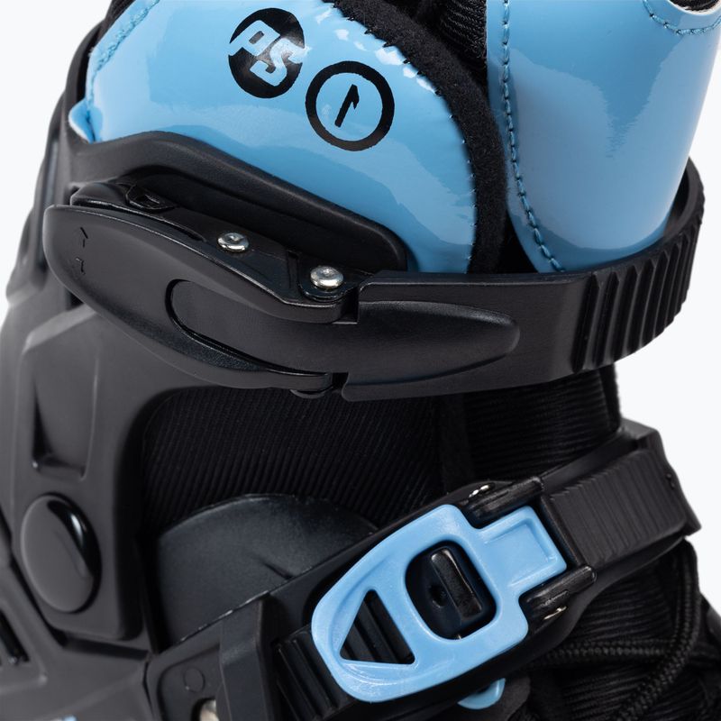 Pattini a rotelle per bambini Powerslide Khaan LTD nero/blu 5