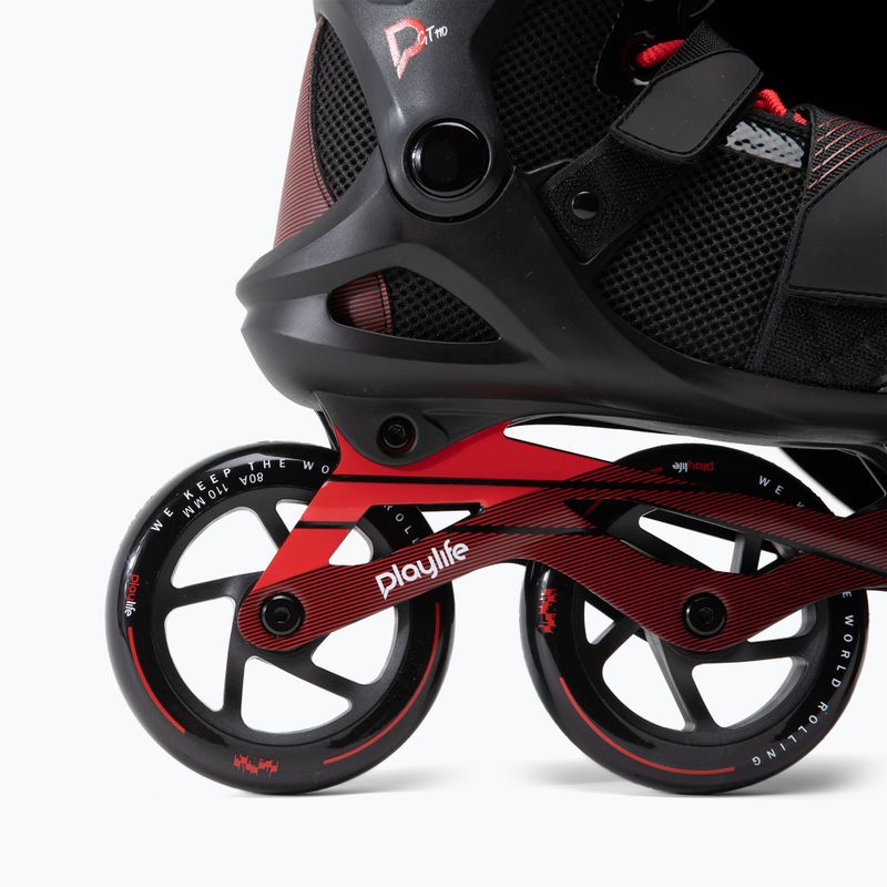 Pattini a rotelle Playlife GT 110 nero da uomo 7