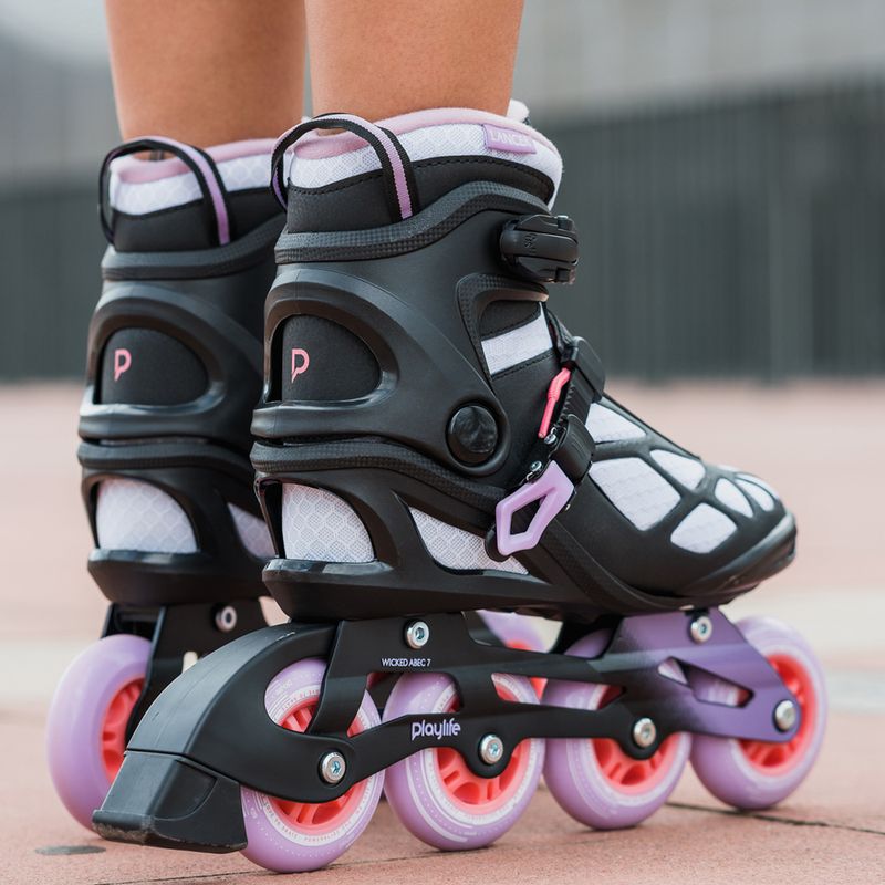 Pattini a rotelle Playlife da donna Lancer 84 bianco 2