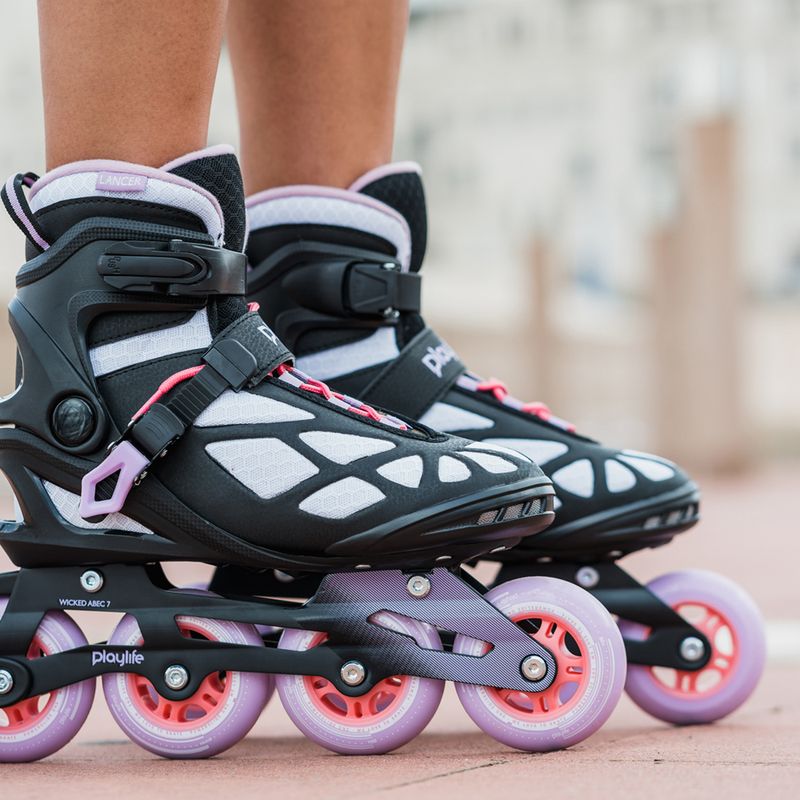 Pattini a rotelle Playlife da donna Lancer 84 bianco 9