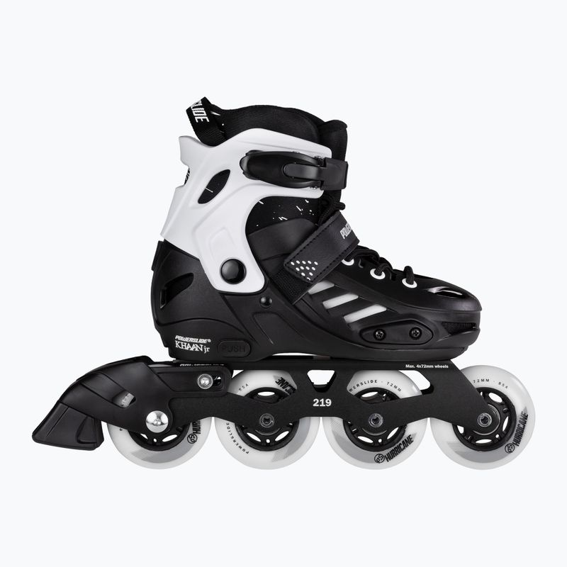 Pattini a rotelle per bambini Powerslide Khaan SQD Jr nero 2