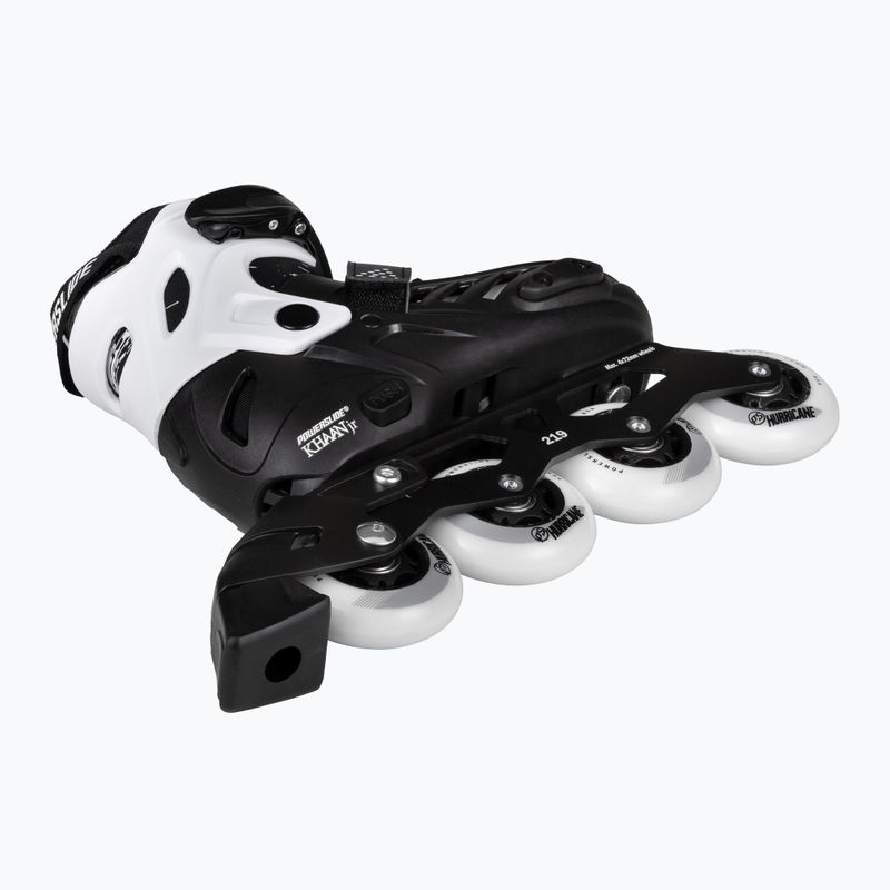 Pattini a rotelle per bambini Powerslide Khaan SQD Jr nero 4
