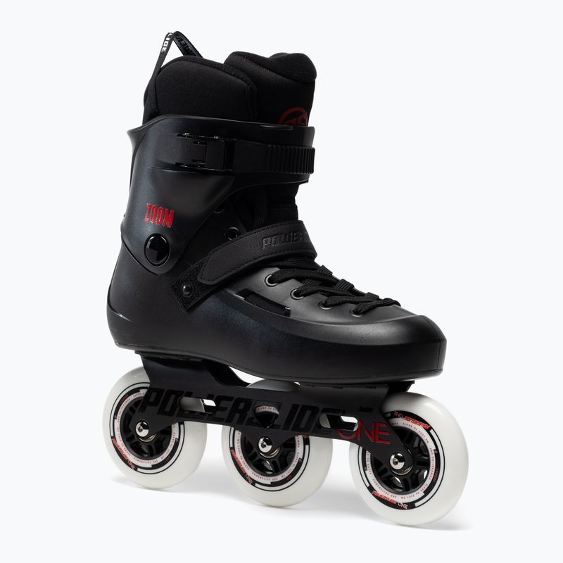 Pattini Powerslide da uomo Zoom 100 nero