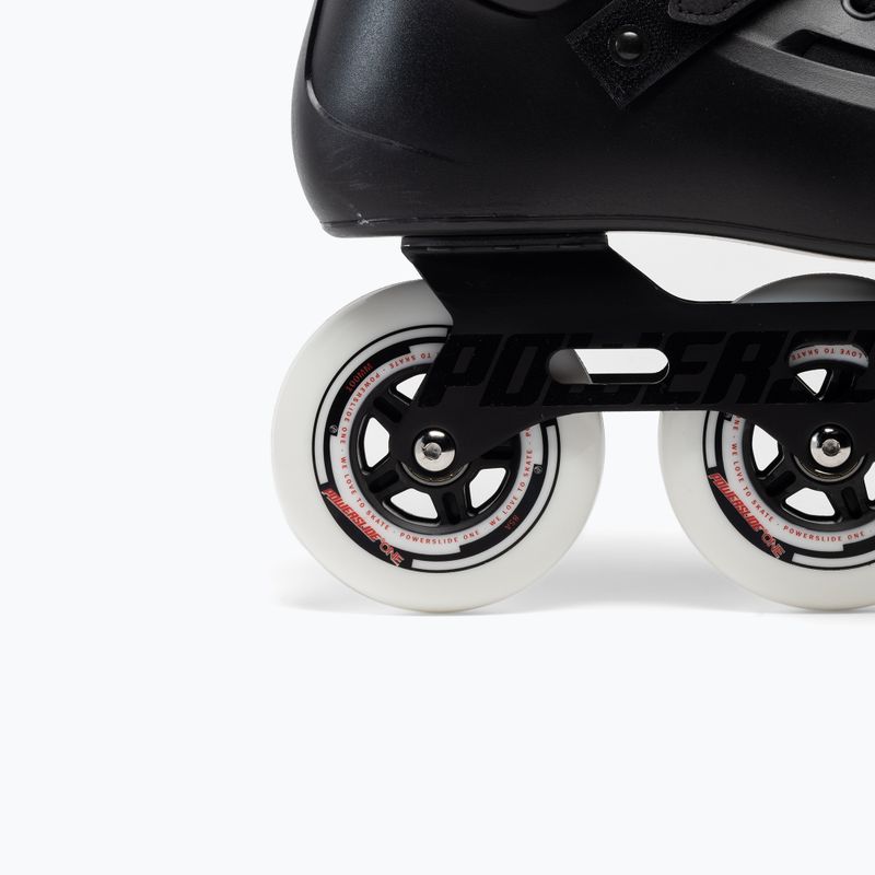 Pattini Powerslide da uomo Zoom 100 nero 7