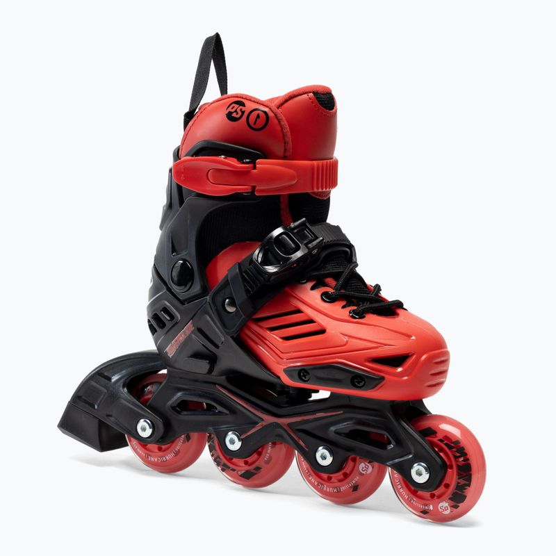 Pattini a rotelle per bambini Powerslide Khaan LTD rosso/nero