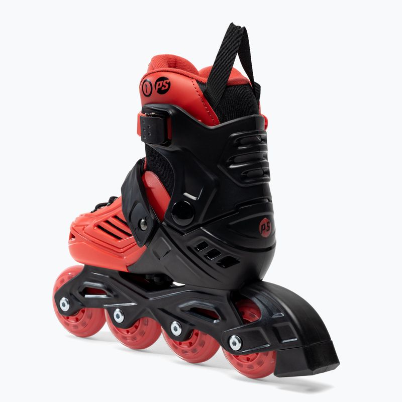 Pattini a rotelle per bambini Powerslide Khaan LTD rosso/nero 3