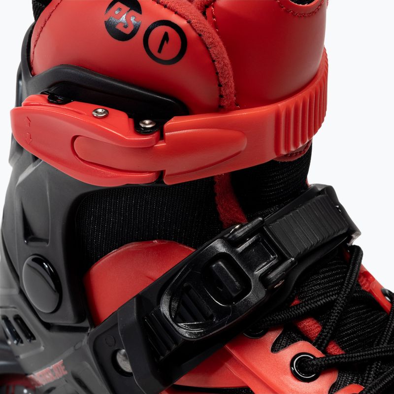 Pattini a rotelle per bambini Powerslide Khaan LTD rosso/nero 5