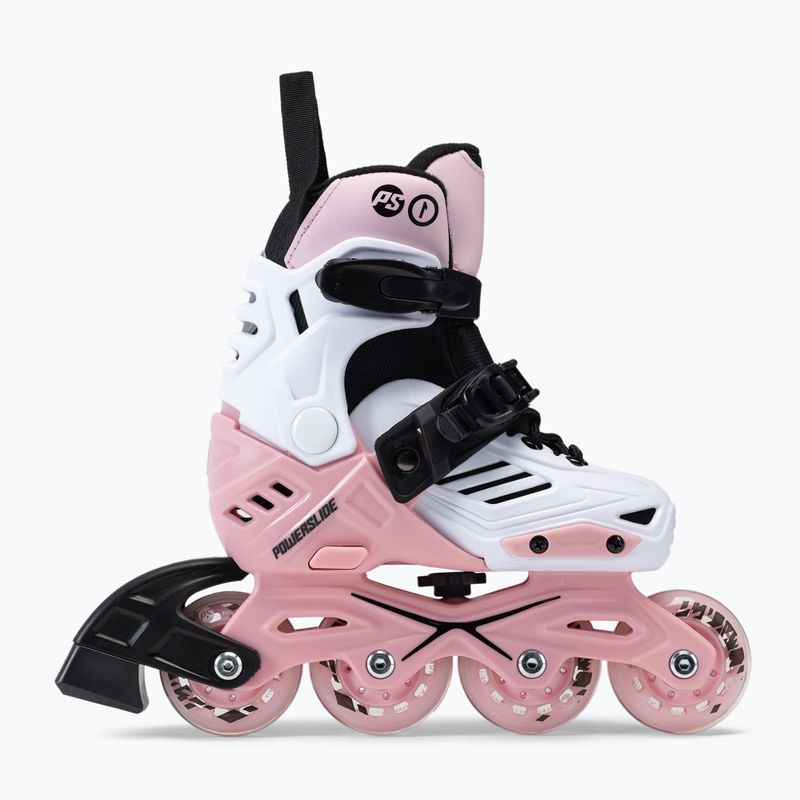 Pattini a rotelle per bambini Powerslide Khaan LTD bianco/rosa 2