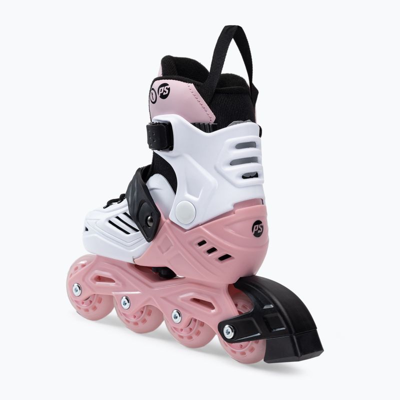 Pattini a rotelle per bambini Powerslide Khaan LTD bianco/rosa 3