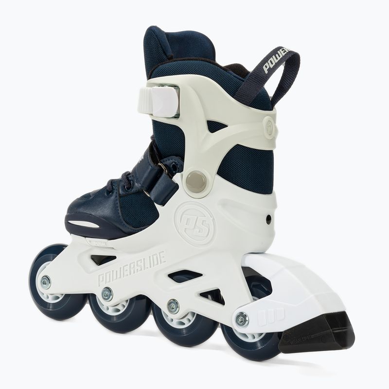 Pattini a rotelle per bambini Powerslide Rocket bianco/blu navy 3