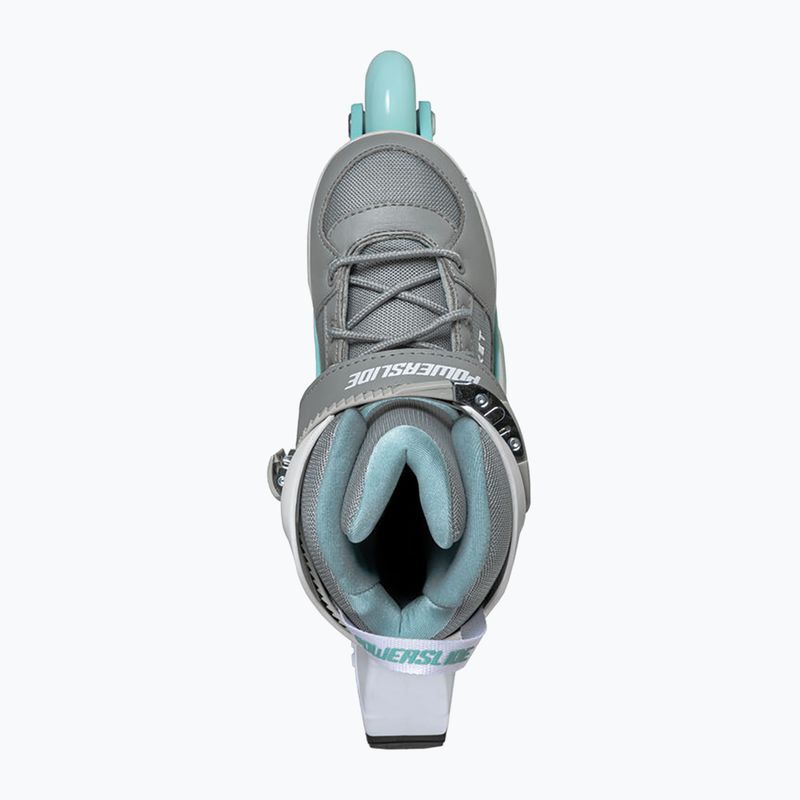 Pattini a rotelle per bambini Powerslide Rocket grigio/teal 13