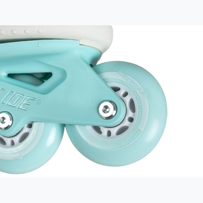 Pattini a rotelle per bambini Powerslide Rocket grigio/teal 15