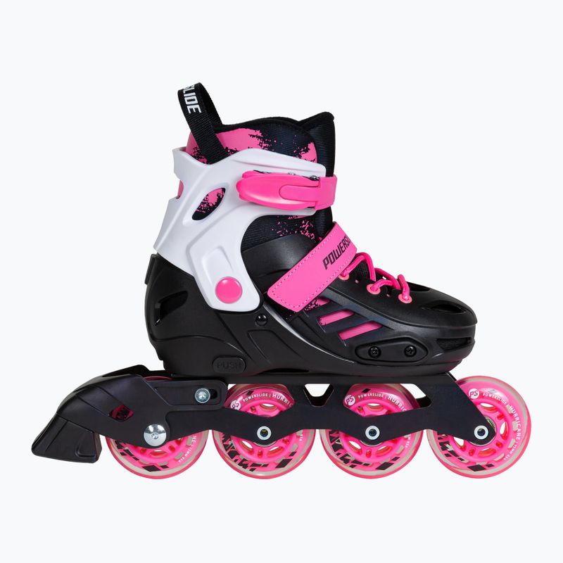 Pattini a rotelle per bambini Powerslide Khaan SQD Jr rosa 2