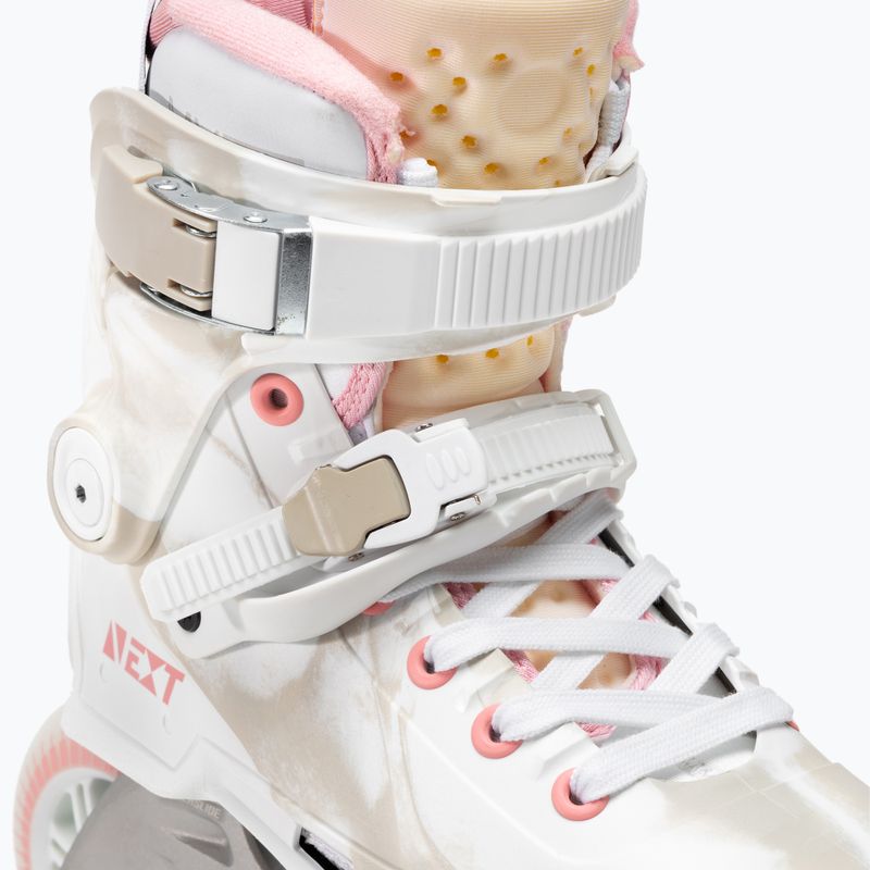 Pattini a rotelle da donna Powerslide Next Marble 100 rosa 5