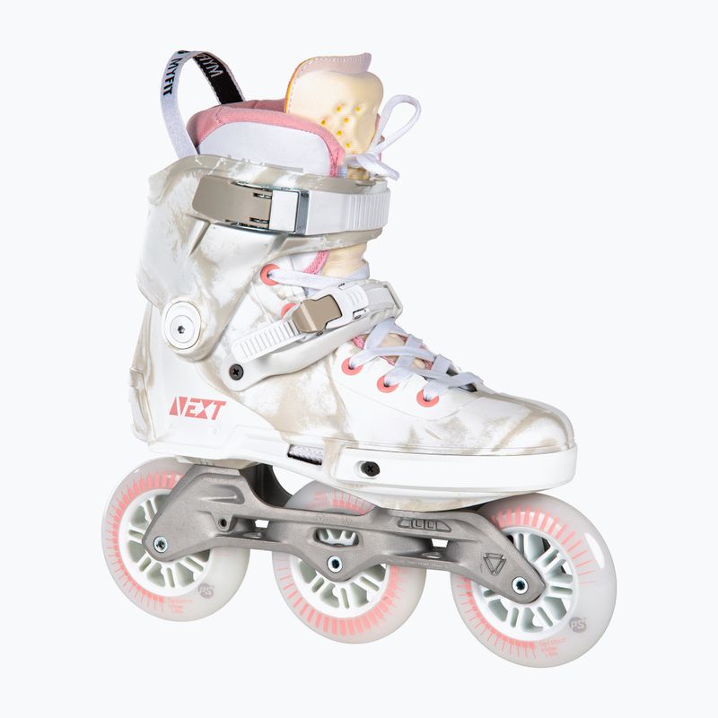 Pattini a rotelle da donna Powerslide Next Marble 100 rosa 9