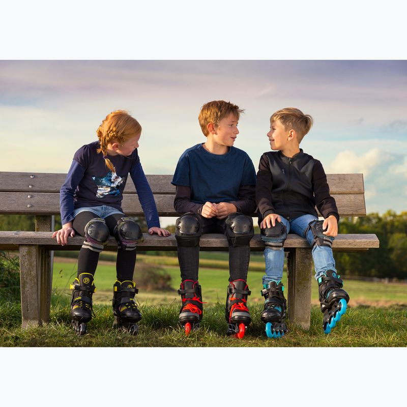 Pattini per bambini con protezioni Playlife Joker Combo Jr blue sky 8