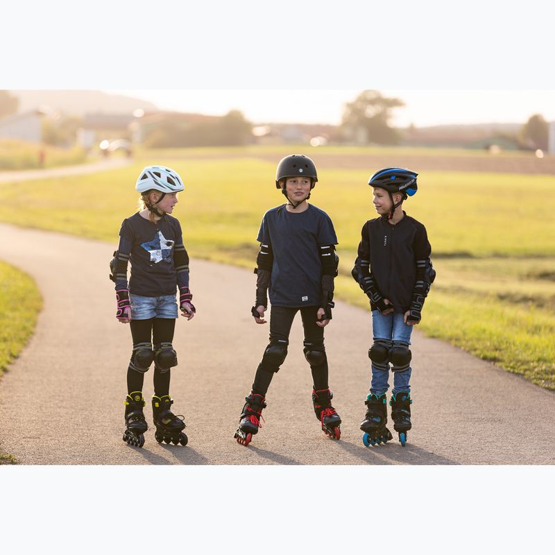 Pattini per bambini con protezioni Playlife Joker Combo Jr blue sky 10