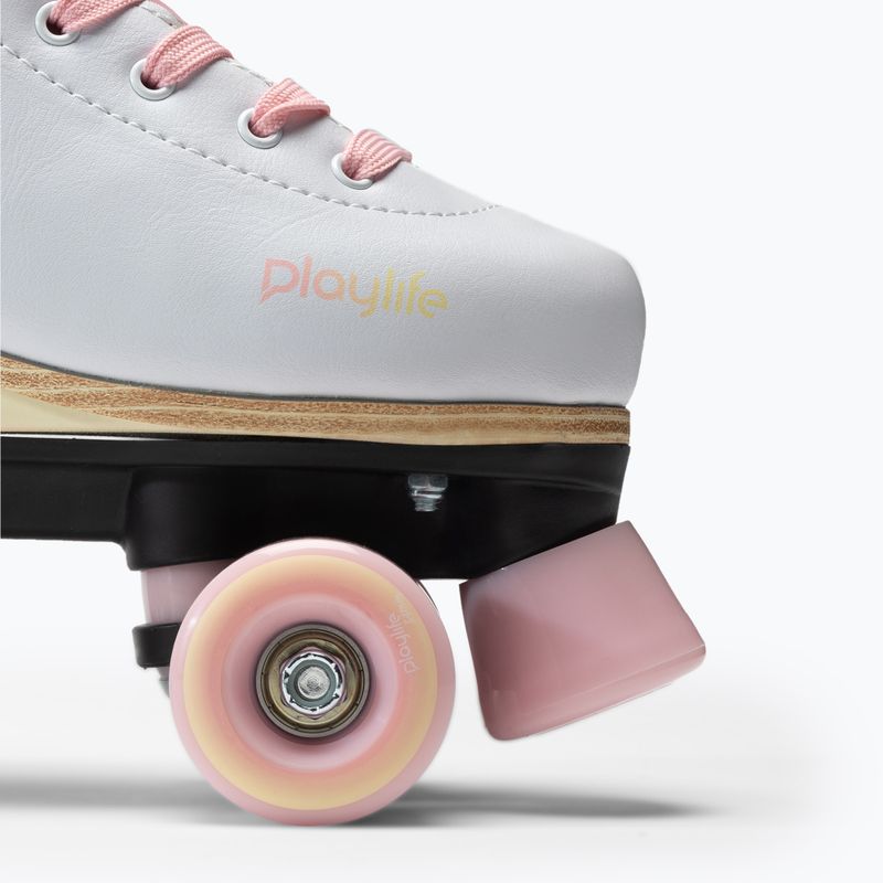 Pattini a rotelle per bambini Playlife Classic rosa pallido 7