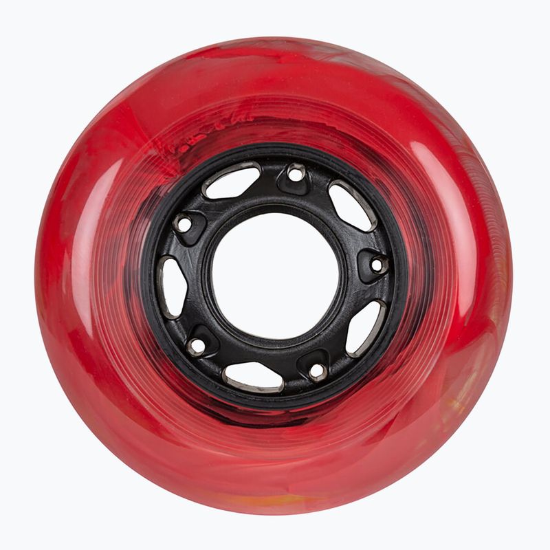 Ruote per rollerblade Powerslide Adventure per bambini 76/82A 4 pezzi rosso nuvola 4