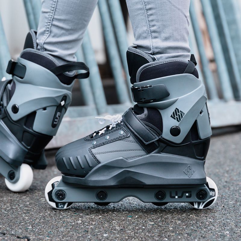 Pattini a rotelle per bambini Powerslide Transformer nero/grigio 9