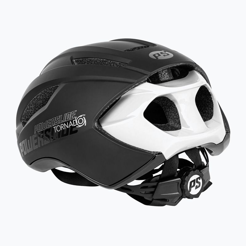 Casco Powerslide Tornado nero/bianco 2