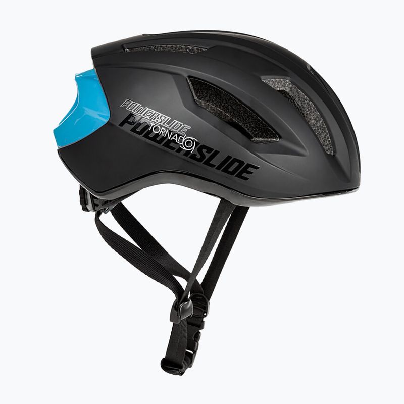 Casco Powerslide Tornado nero/teal 3