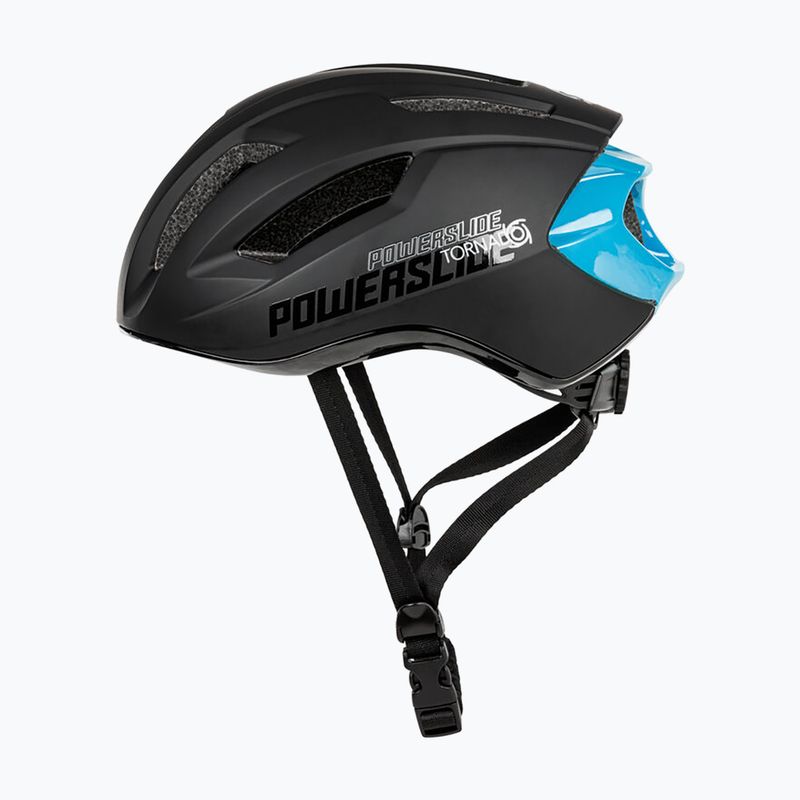 Casco Powerslide Tornado nero/teal 4