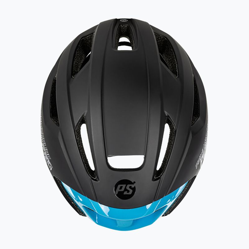 Casco Powerslide Tornado nero/teal 5