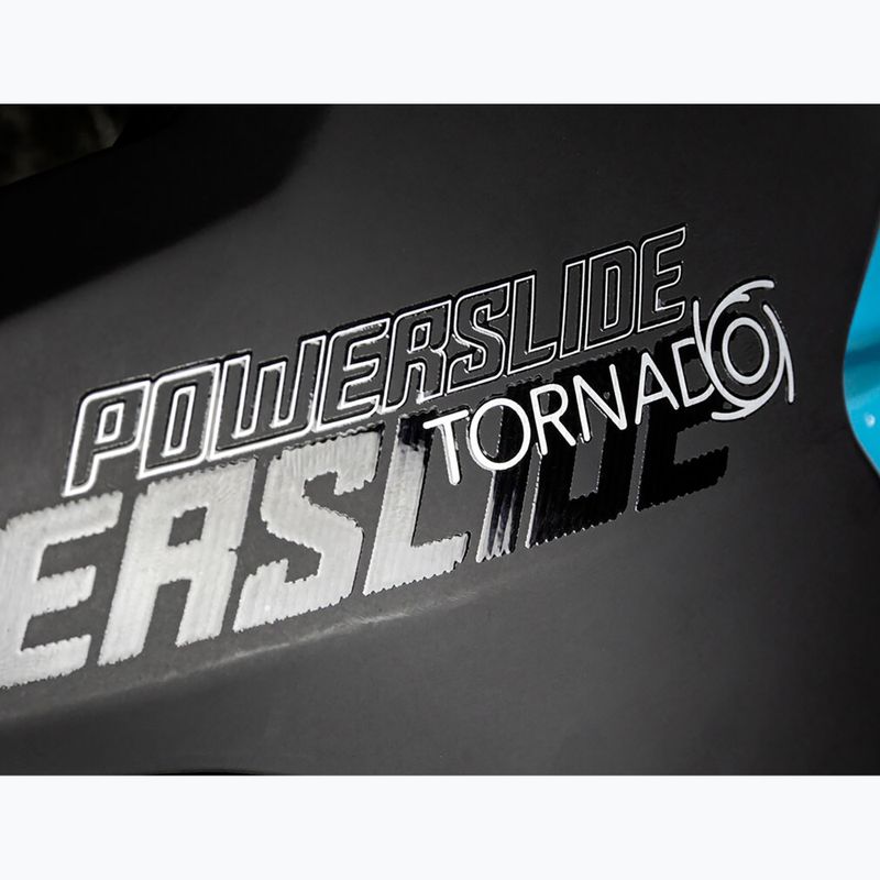 Casco Powerslide Tornado nero/teal 9
