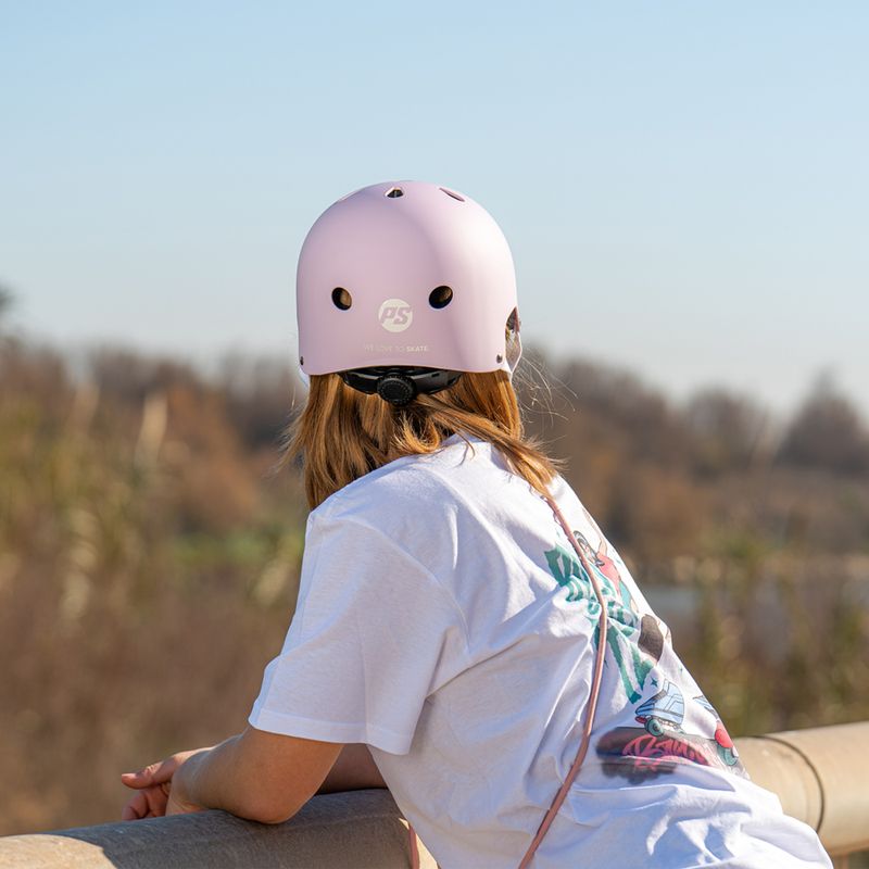 Casco Powerslide Urban bianco/rosa 11