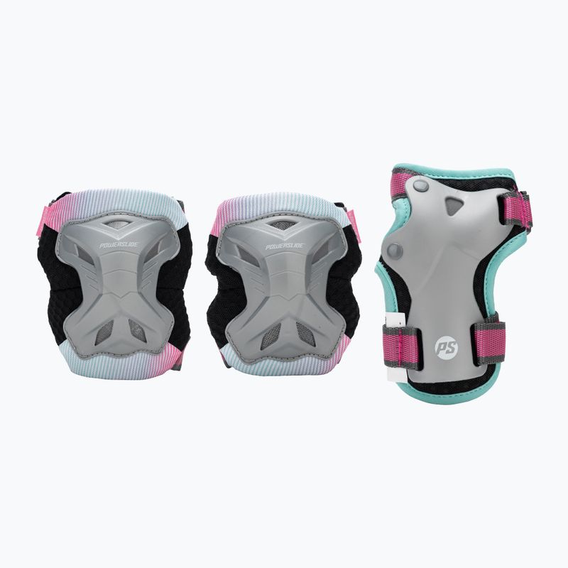 Powerslide Kids Pro Set grigio/rosa
