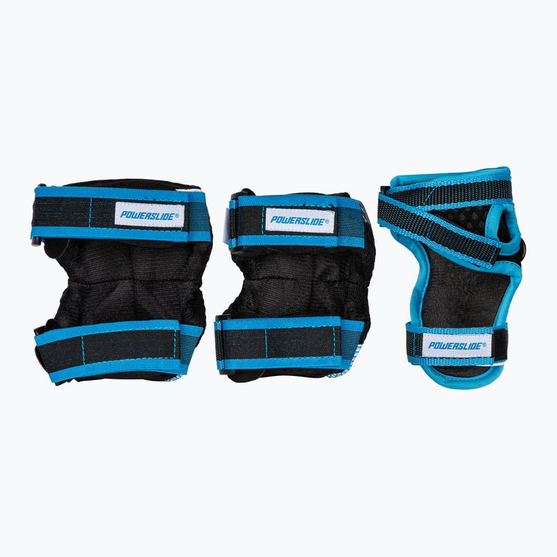 Protezioni per bambini Powerslide Kids Pro Set nero/blu 2