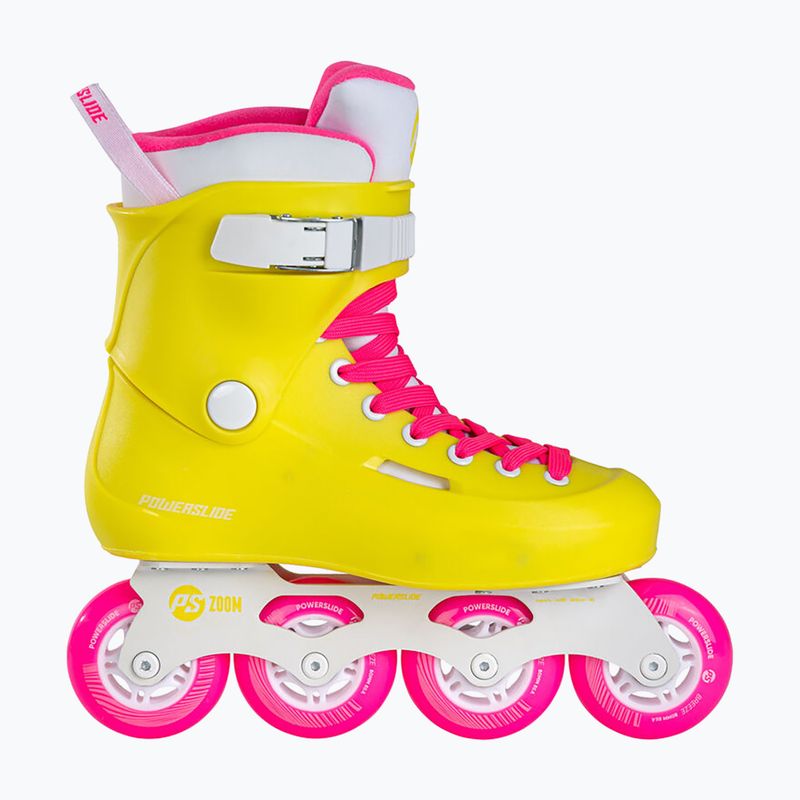 Pattini a rotelle Powerslide da donna Zoom giallo neon 9