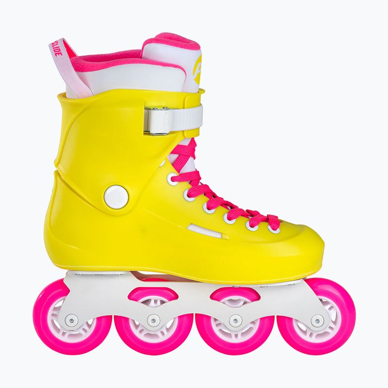 Pattini a rotelle Powerslide da donna Zoom giallo neon 10