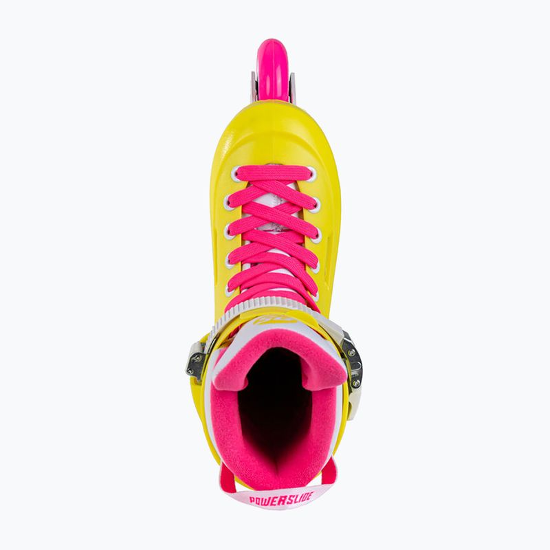 Pattini a rotelle Powerslide da donna Zoom giallo neon 12