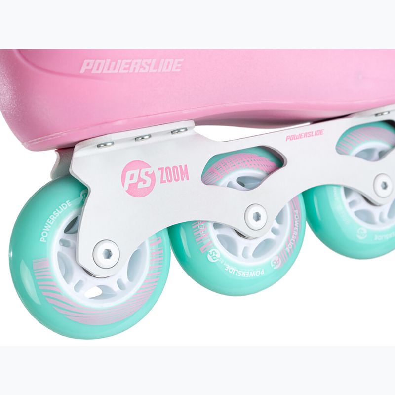 Pattini a rotelle Powerslide da donna Zoom rosa zucchero filato 15