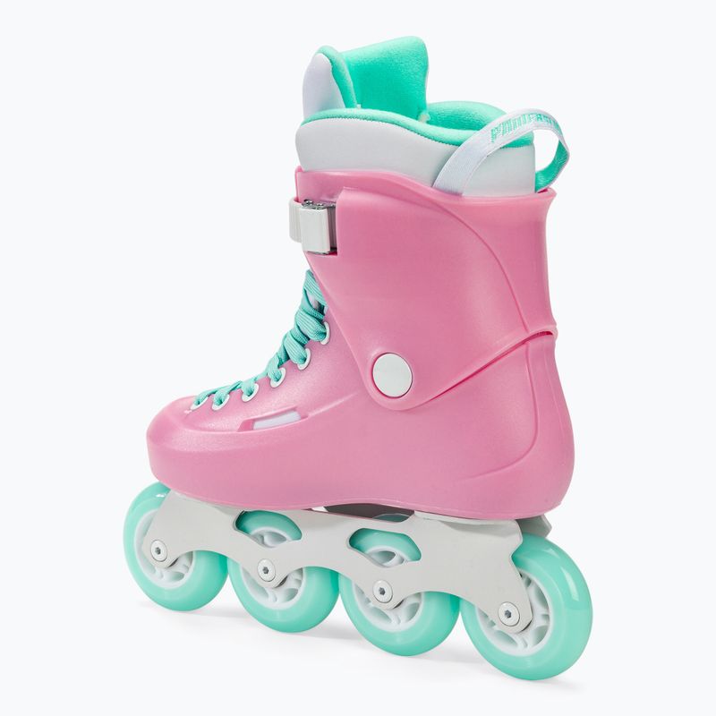 Pattini a rotelle Powerslide da donna Zoom rosa zucchero filato 3
