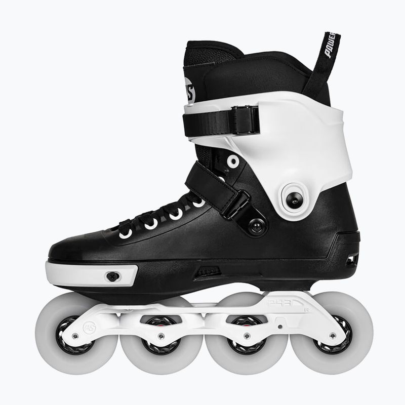 Pattini a rotelle Powerslide Next Core 80 bianco/nero 2