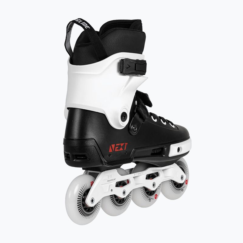 Pattini a rotelle Powerslide Next Core 80 bianco/nero 3