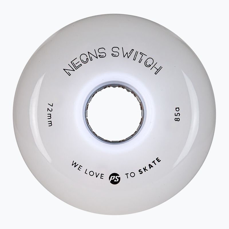 Ruote per pattini in linea Powerslide Neons Switch LED 72 mm/85A 4 pcs. changing color