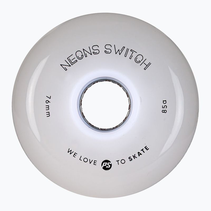 Ruote per pattini in linea Powerslide Neons Switch LED 76 mm/85A 4 pcs. changing color