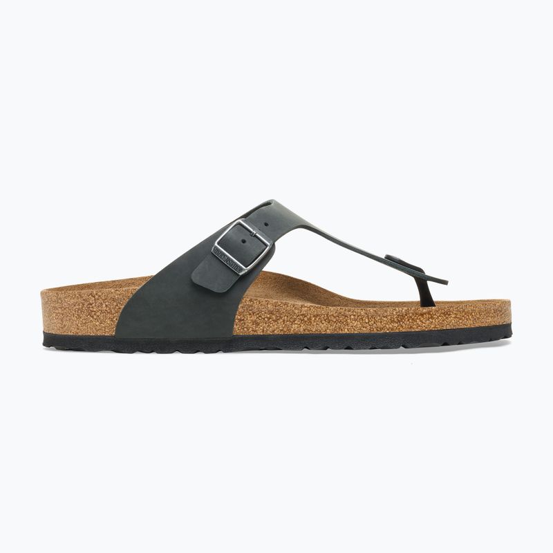 Ciabatte BIRKENSTOCK Gizeh Oiled Leather black 2
