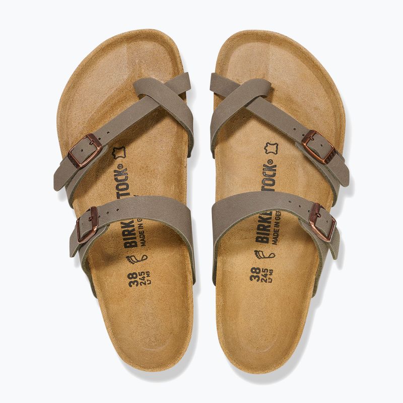 Ciabatte BIRKENSTOCK Mayari Birkibuc stone 3