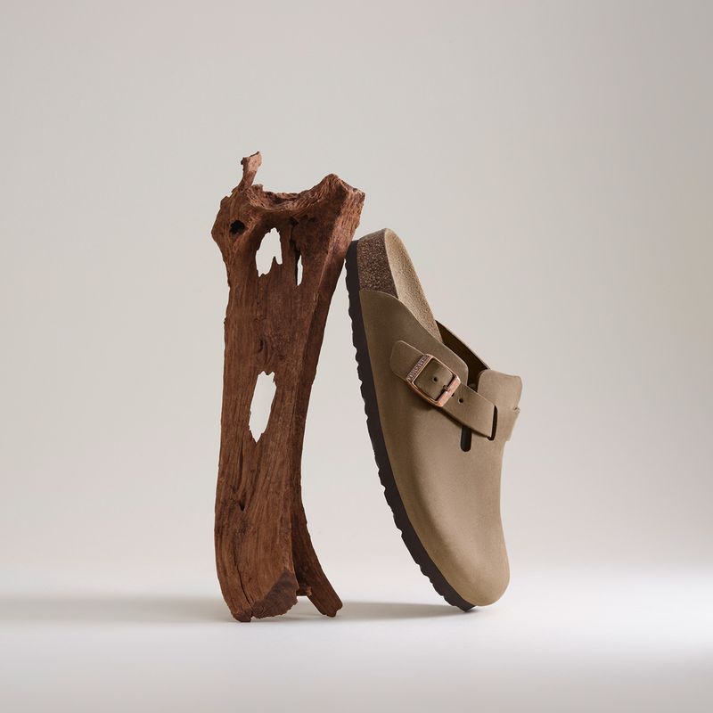 BIRKENSTOCK Boston LEOI Infradito stretto tabacco marrone 9