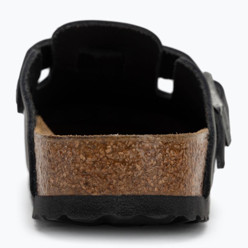 BIRKENSTOCK Boston LEOI infradito nere strette 6