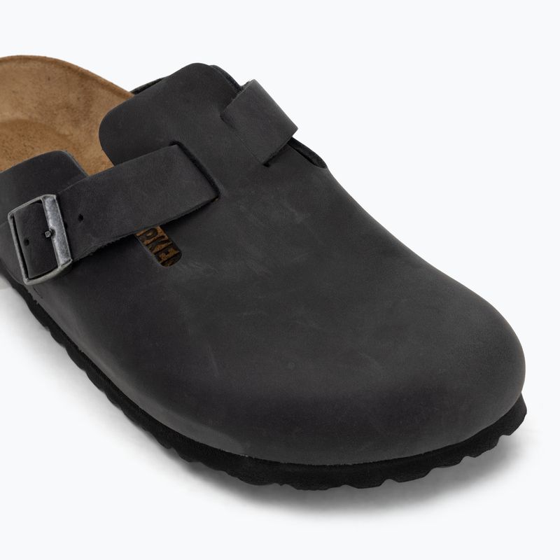 BIRKENSTOCK Boston LEOI infradito nere strette 7