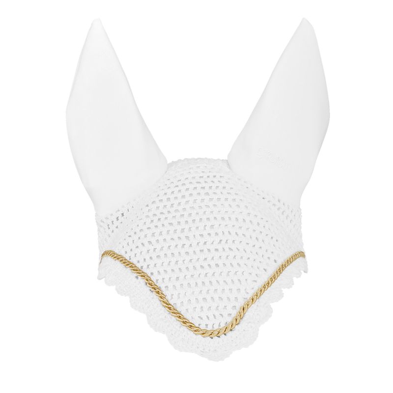 Paraorecchie per cavalli Eskadron Regular Gold bianco
